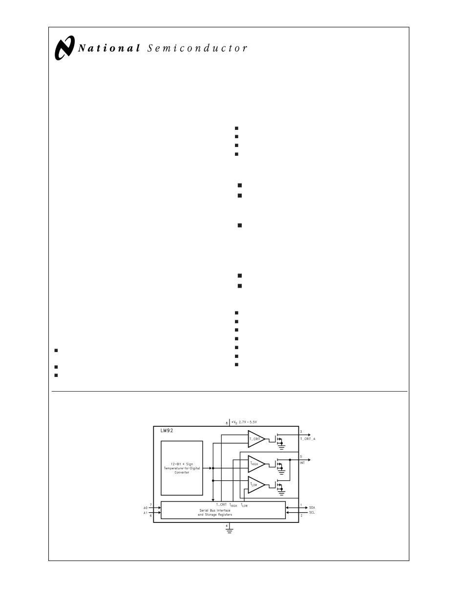 Rainbow Electronics LM92 User Manual | 18 pages