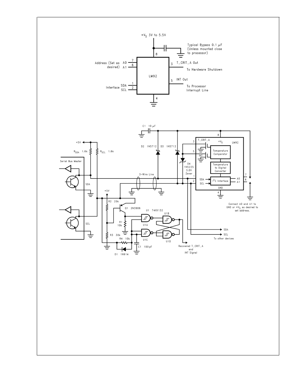 0 typical applications, Lm92 | Rainbow Electronics LM92 User Manual | Page 16 / 18