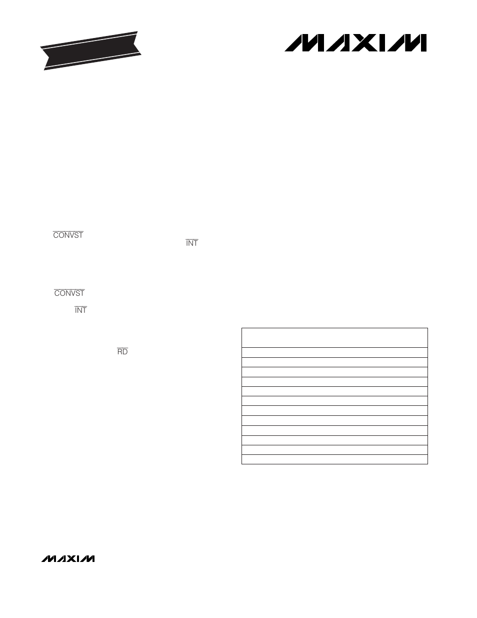 Rainbow Electronics MAX126 User Manual | 16 pages