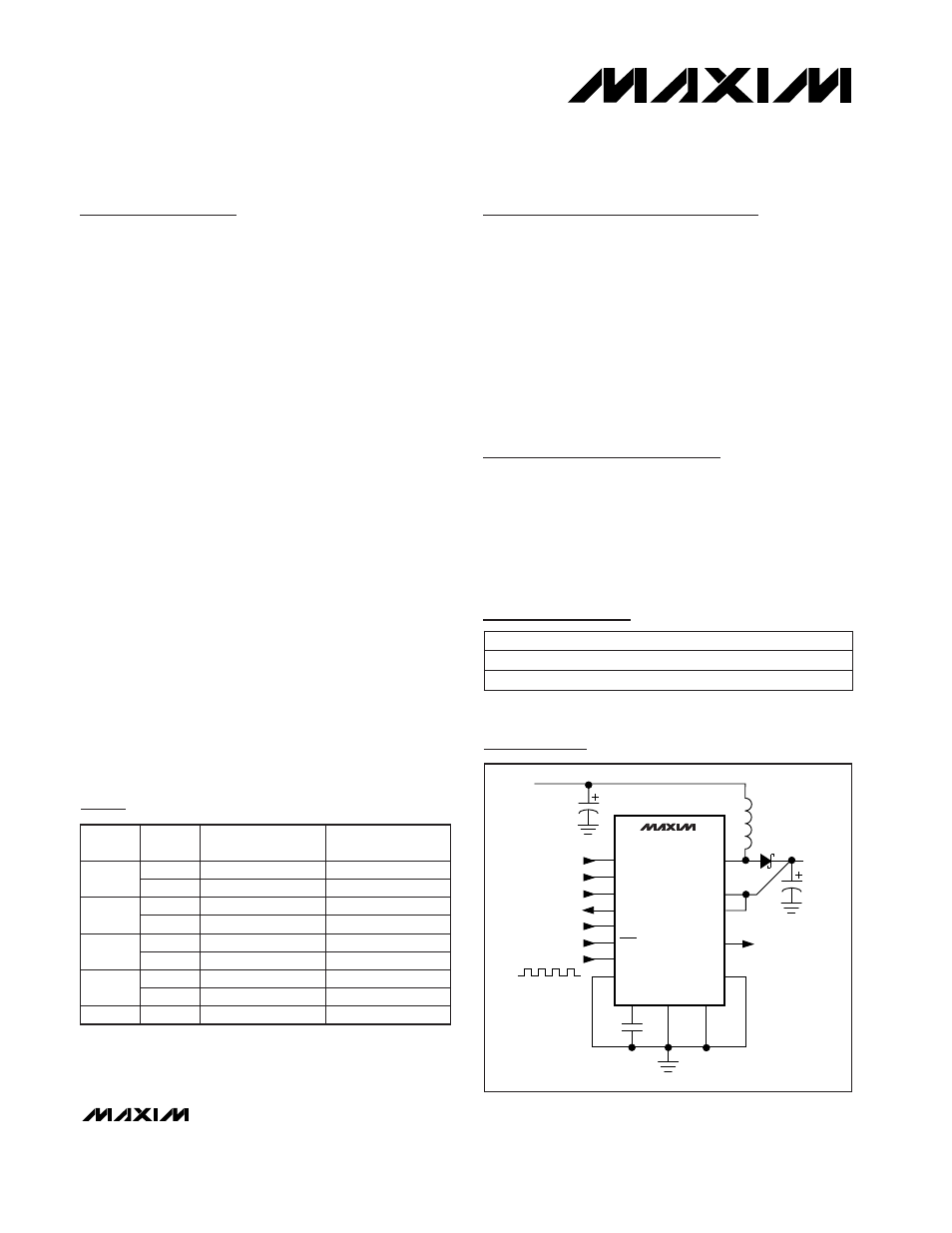 Rainbow Electronics MAX849 User Manual | 16 pages
