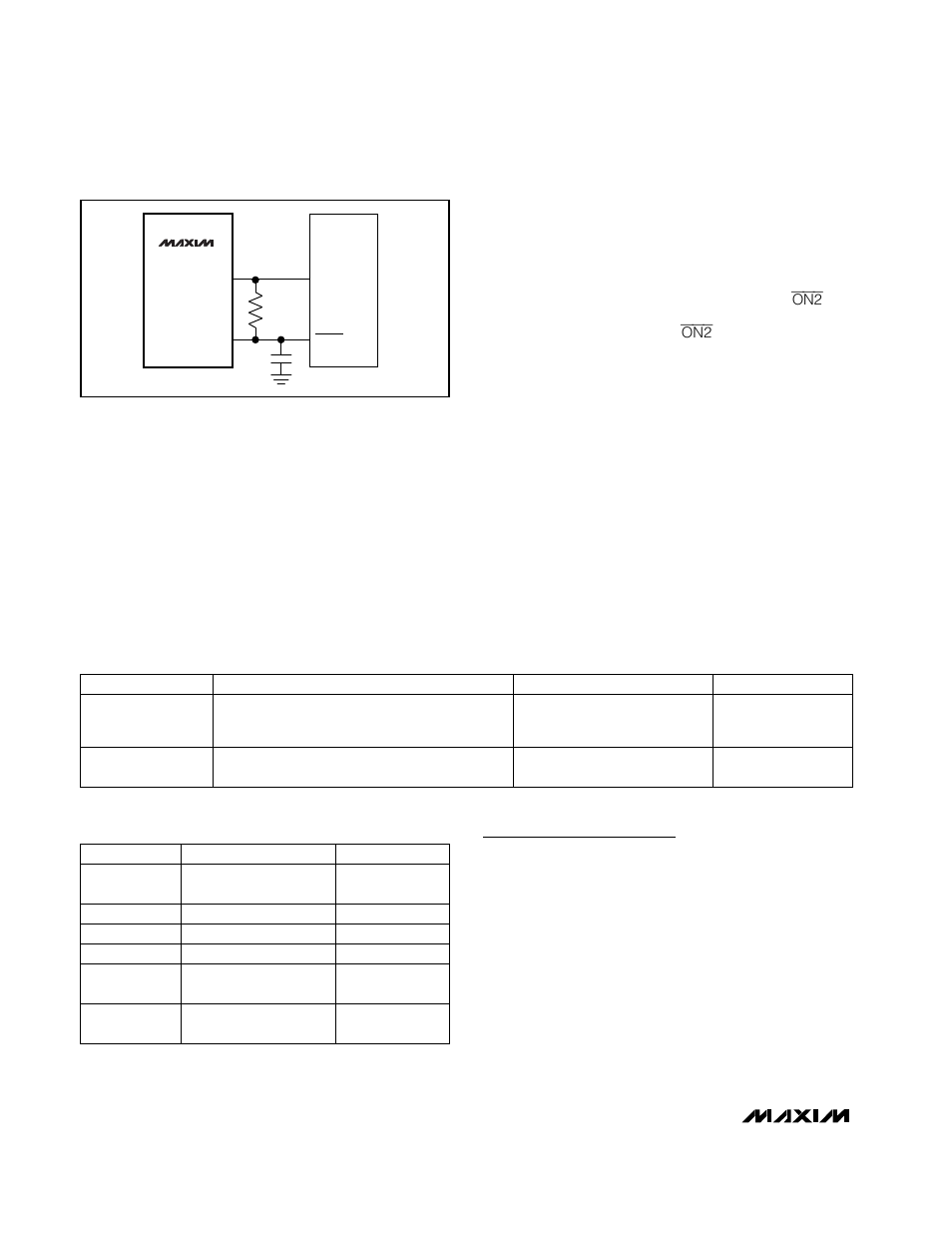 Chip information, Table 4. component selection guide, Table 5. component suppliers | Rainbow Electronics MAX849 User Manual | Page 14 / 16