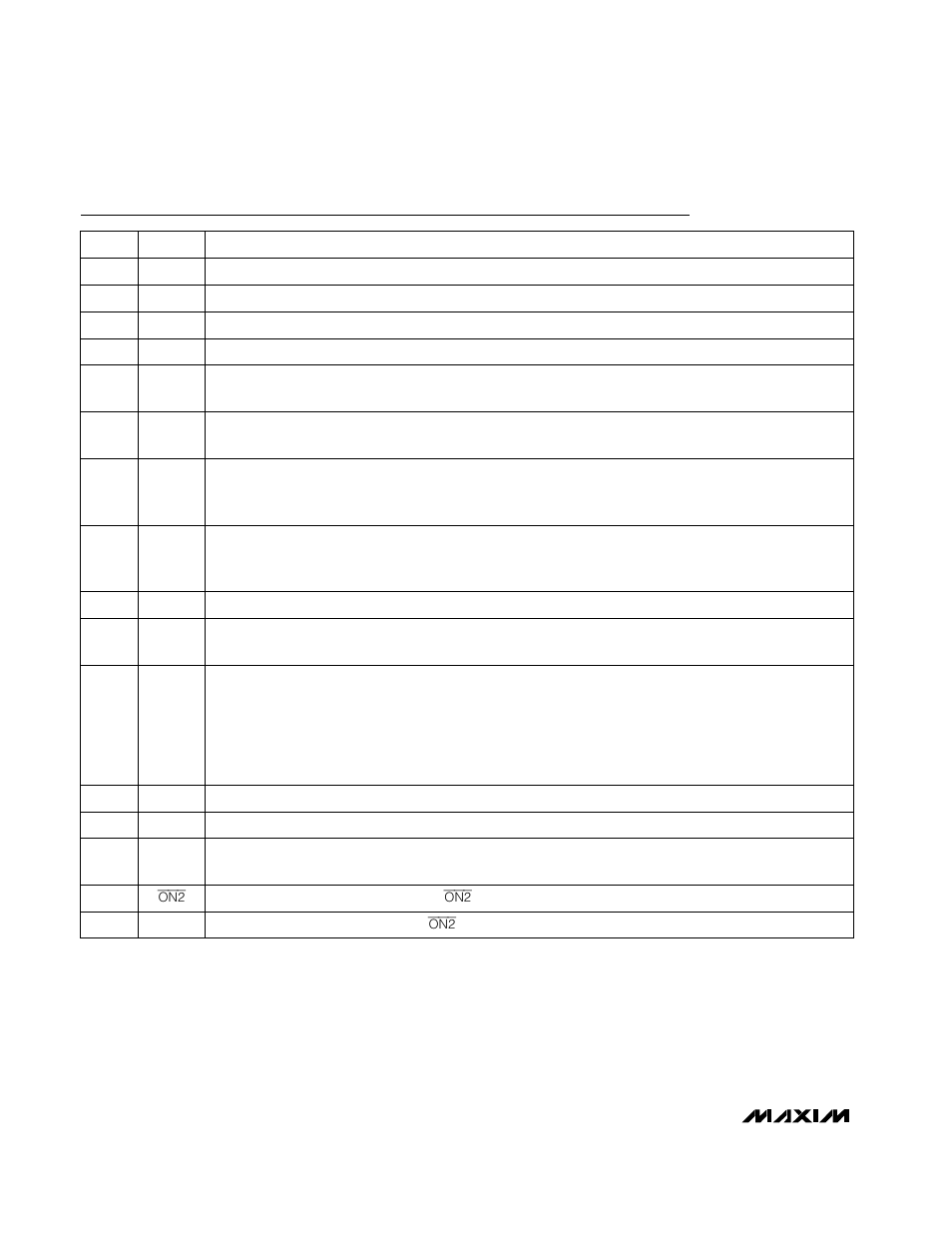 Pin description | Rainbow Electronics MAX849 User Manual | Page 8 / 16