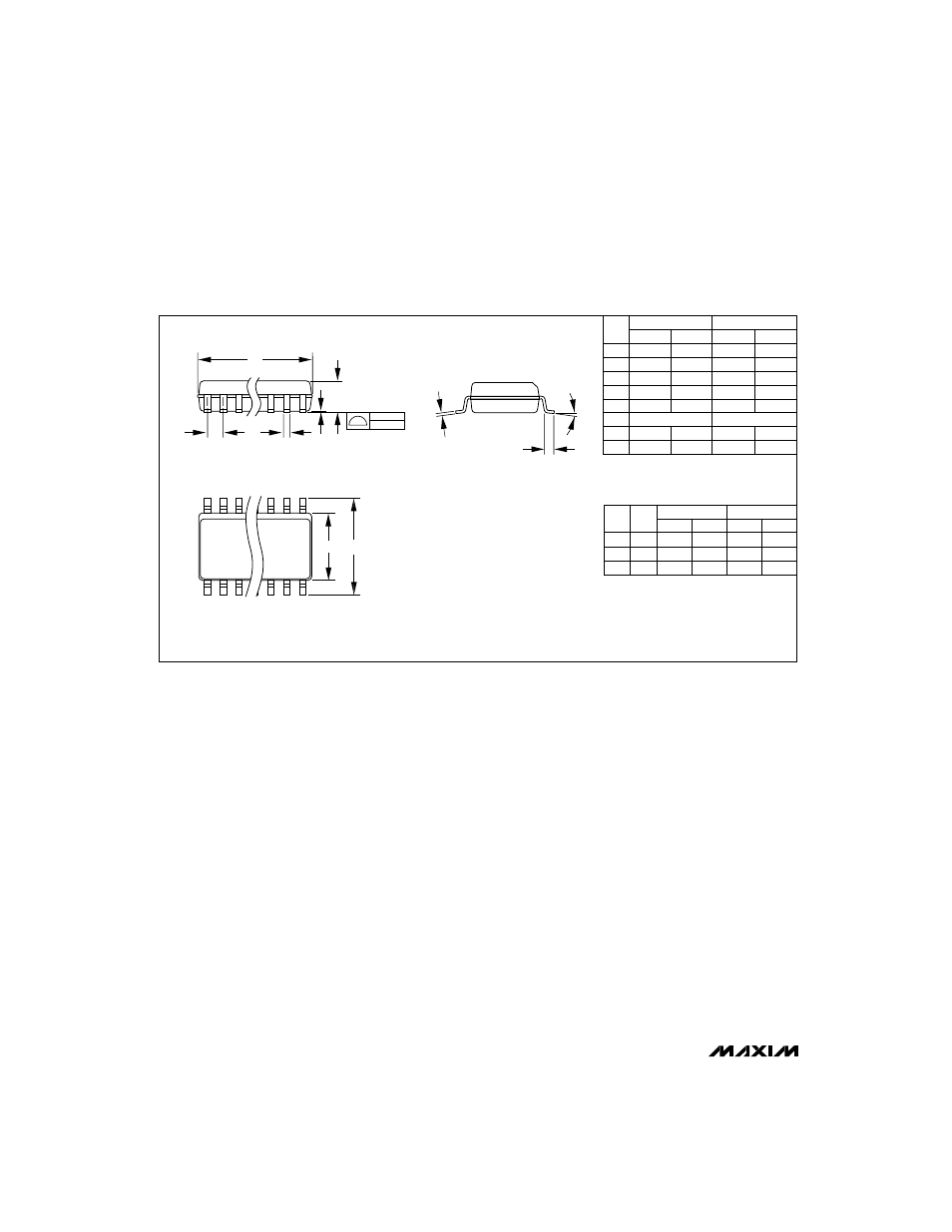 Package information, Narrow so small-outline package (0.150 in.) | Rainbow Electronics MAX1627 User Manual | Page 16 / 16