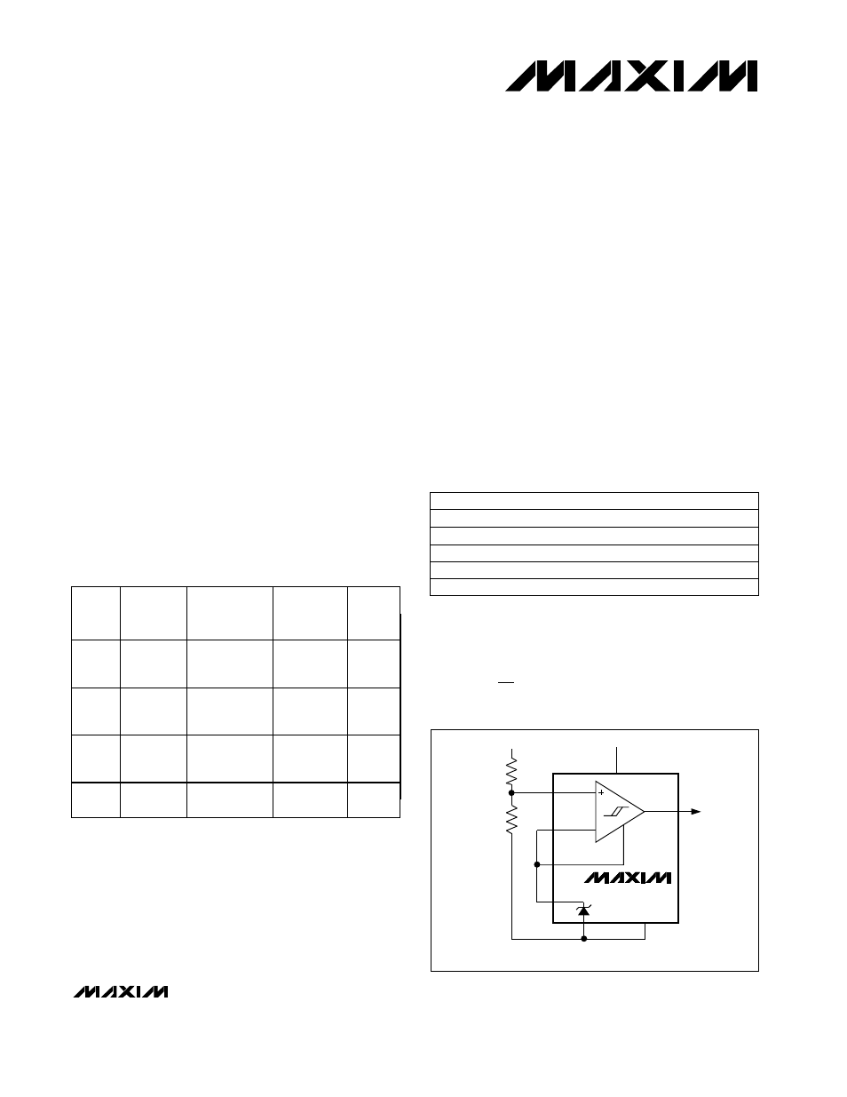 Rainbow Electronics MAX934 User Manual | 16 pages