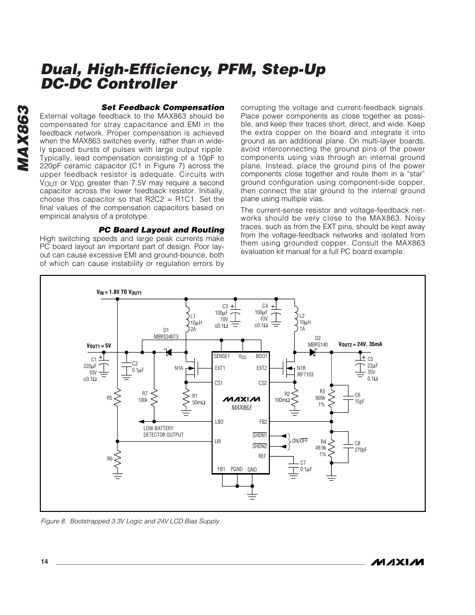 Rainbow Electronics MAX863 User Manual | Page 14 / 16