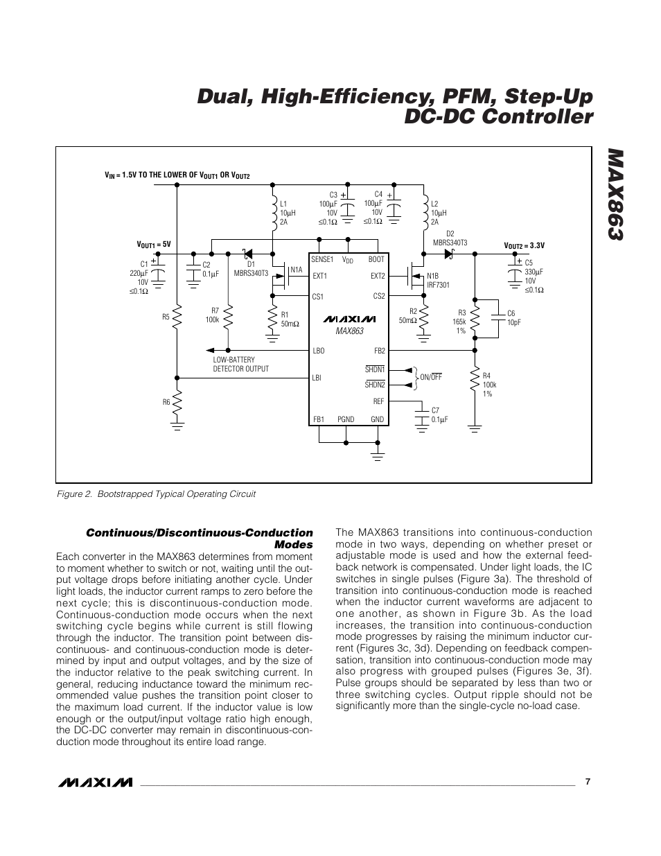 Rainbow Electronics MAX863 User Manual | Page 7 / 16