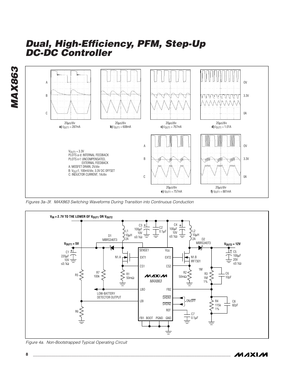 Rainbow Electronics MAX863 User Manual | Page 8 / 16