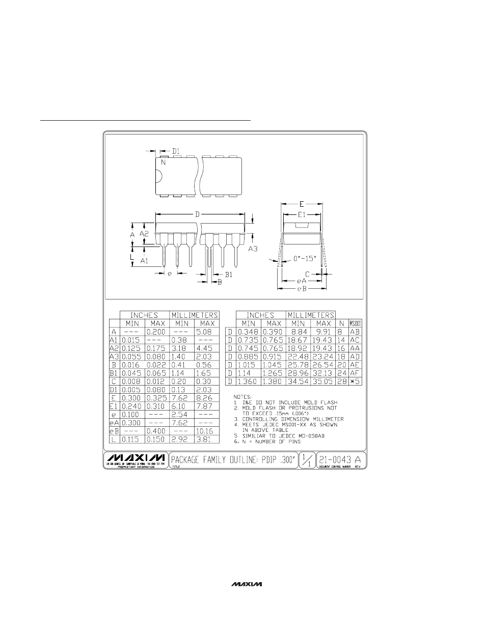 Package information (continued) | Rainbow Electronics MAX159 User Manual | Page 16 / 16