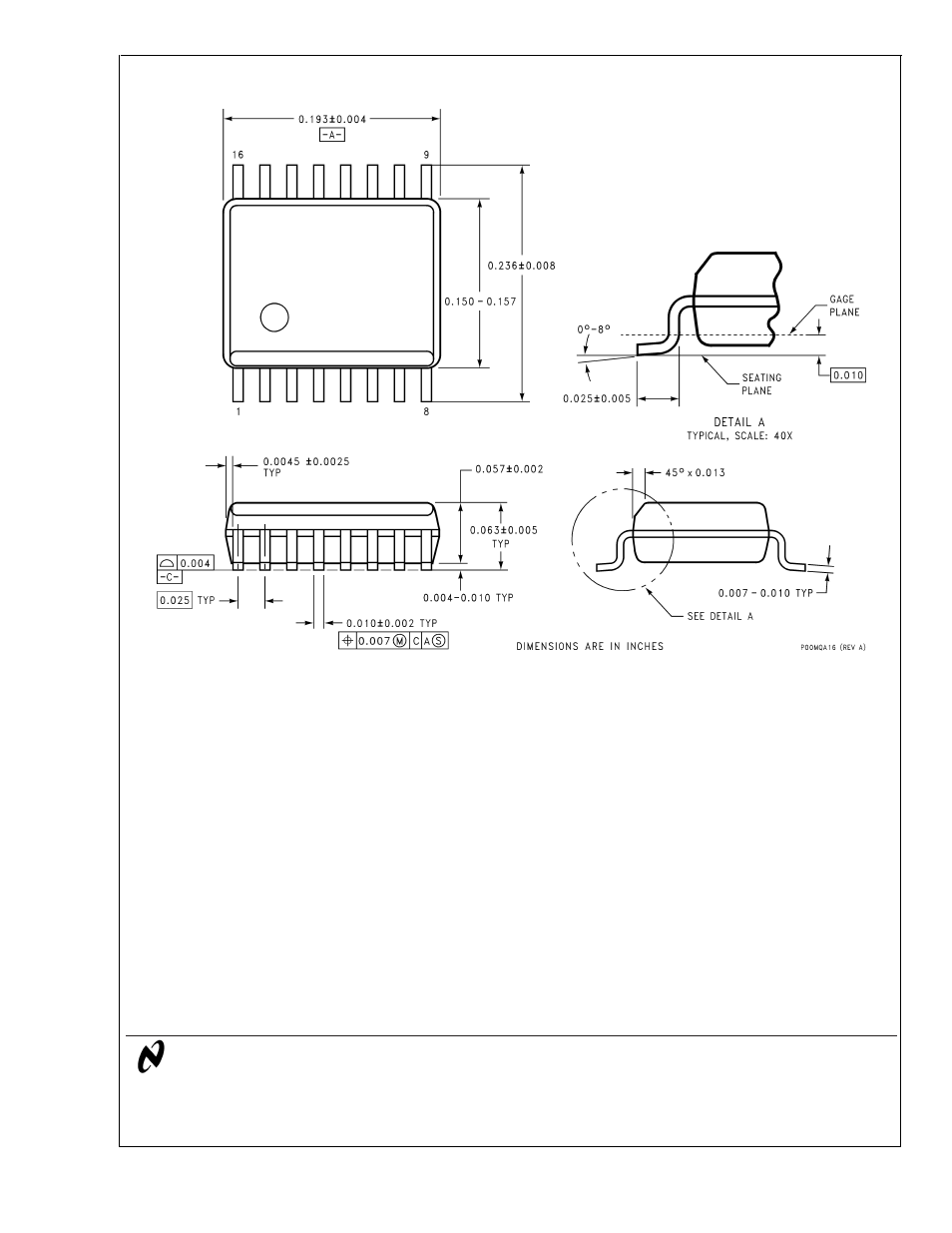 Physical dimensions | Rainbow Electronics LM83 User Manual | Page 20 / 20