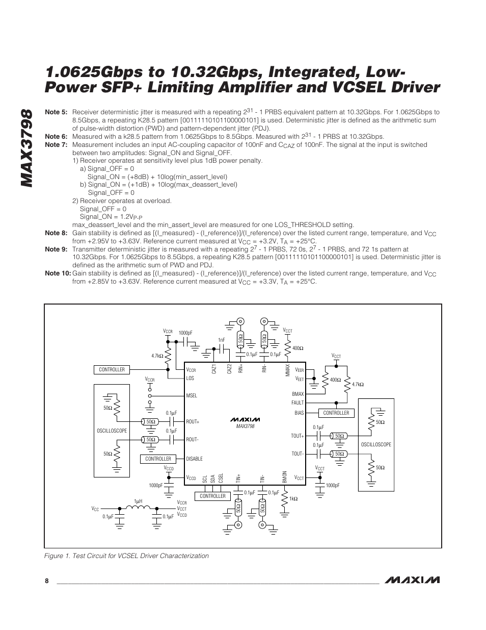 Rainbow Electronics MAX3798 User Manual | Page 8 / 35