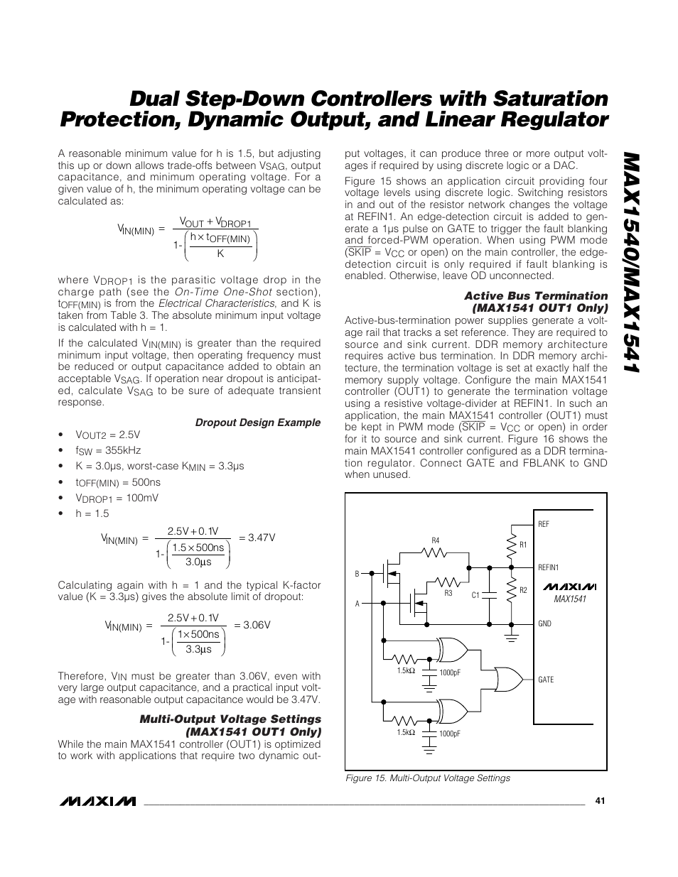 Rainbow Electronics MAX1541 User Manual | Page 41 / 49