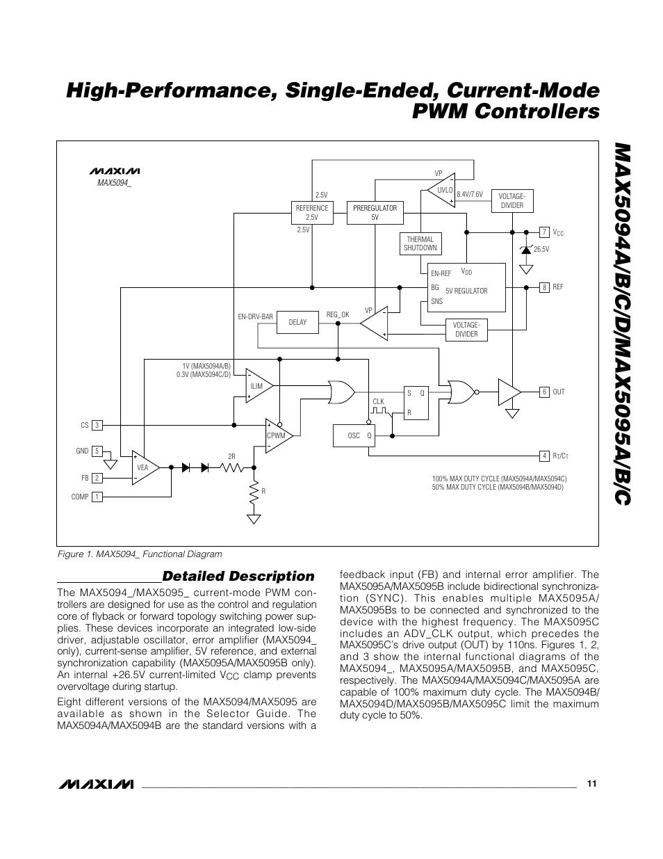 Detailed description | Rainbow Electronics MAX5095A User Manual | Page 11 / 22