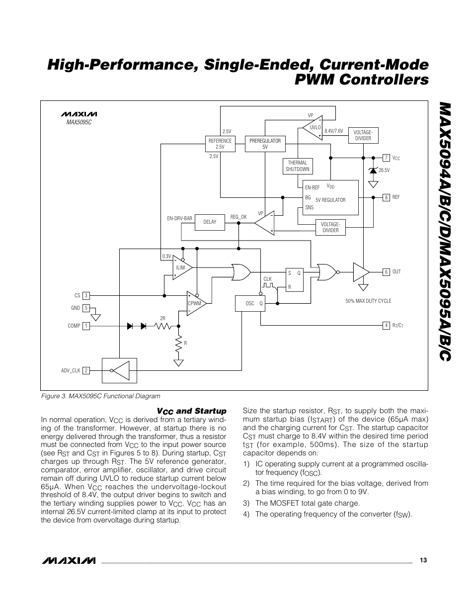 Rainbow Electronics MAX5095A User Manual | Page 13 / 22