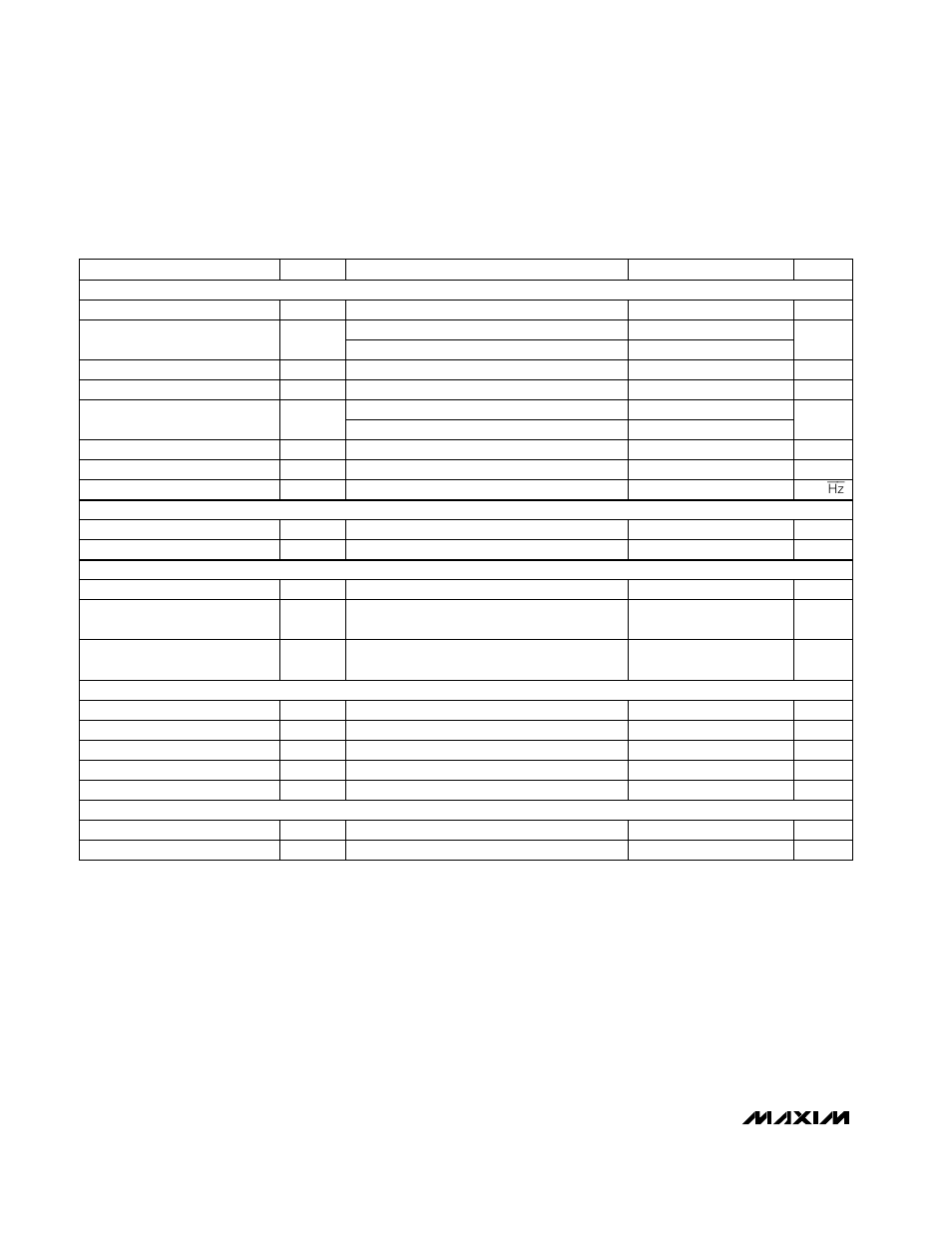 Electrical characteristics—max5173 | Rainbow Electronics MAX5173 User Manual | Page 4 / 16