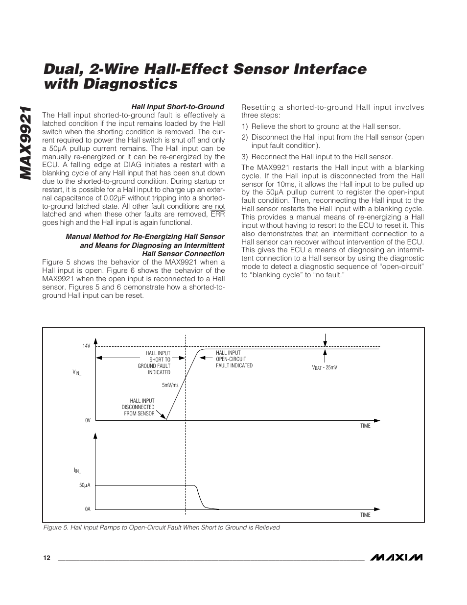 Max9921 | Rainbow Electronics MAX9921 User Manual | Page 12 / 15