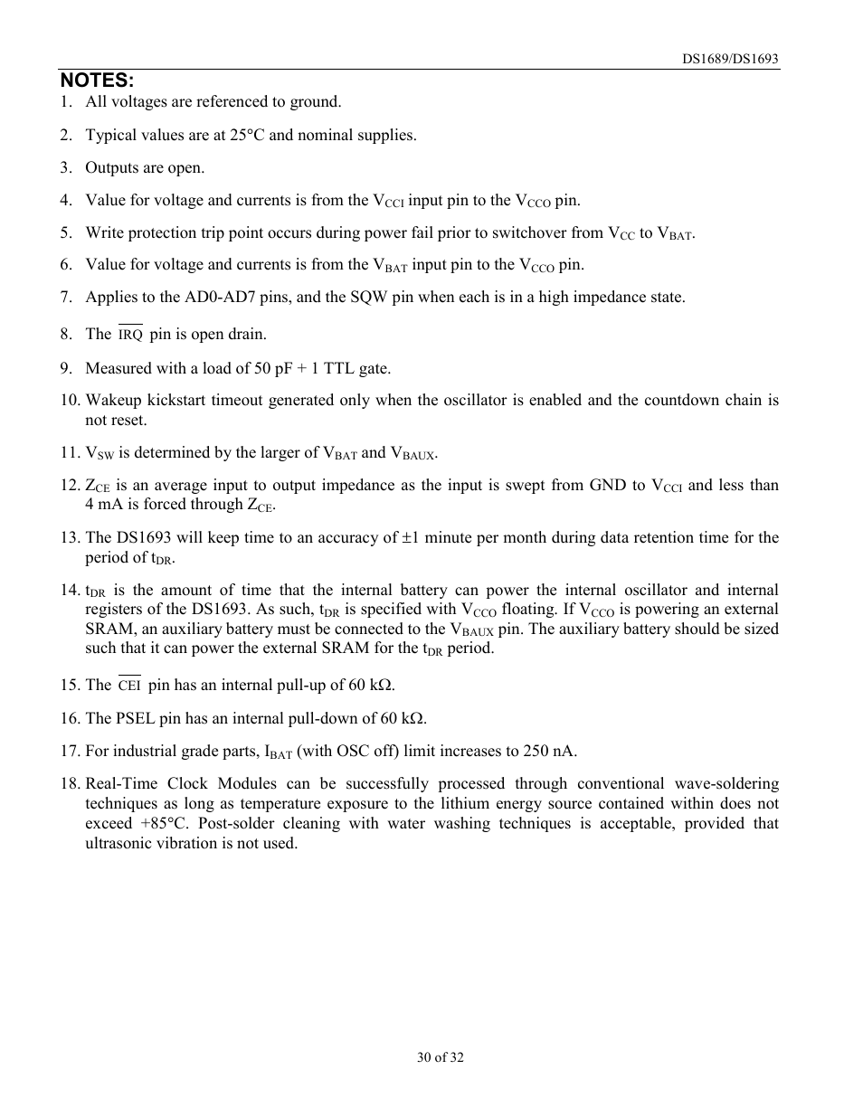 Rainbow Electronics DDS1693 User Manual | Page 30 / 32