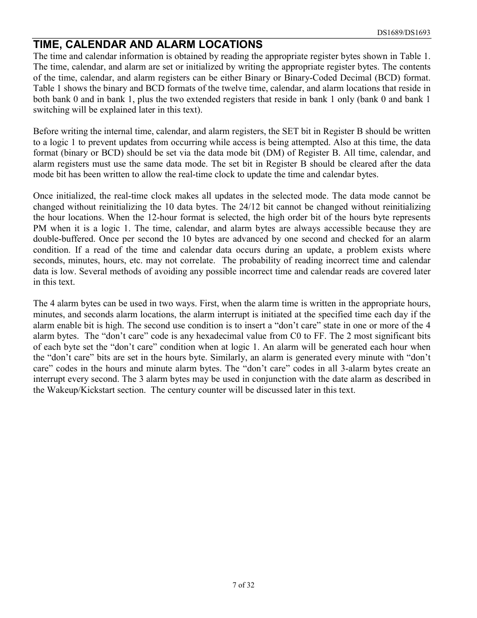 Rainbow Electronics DDS1693 User Manual | Page 7 / 32