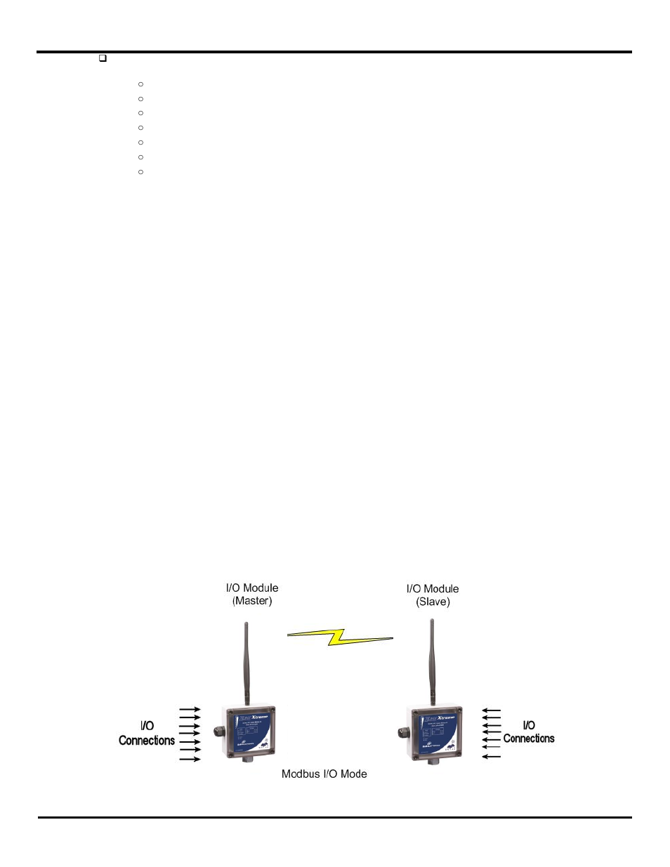 Linx, Treme, Odes of | Peration, Peer-to-peer i/o mode, 3 zlinx xtreme i/o modes of operation, 1 peer-to-peer i/o mode | B&B Electronics ZXT9-IOA-KIT - Manual User Manual | Page 12 / 75