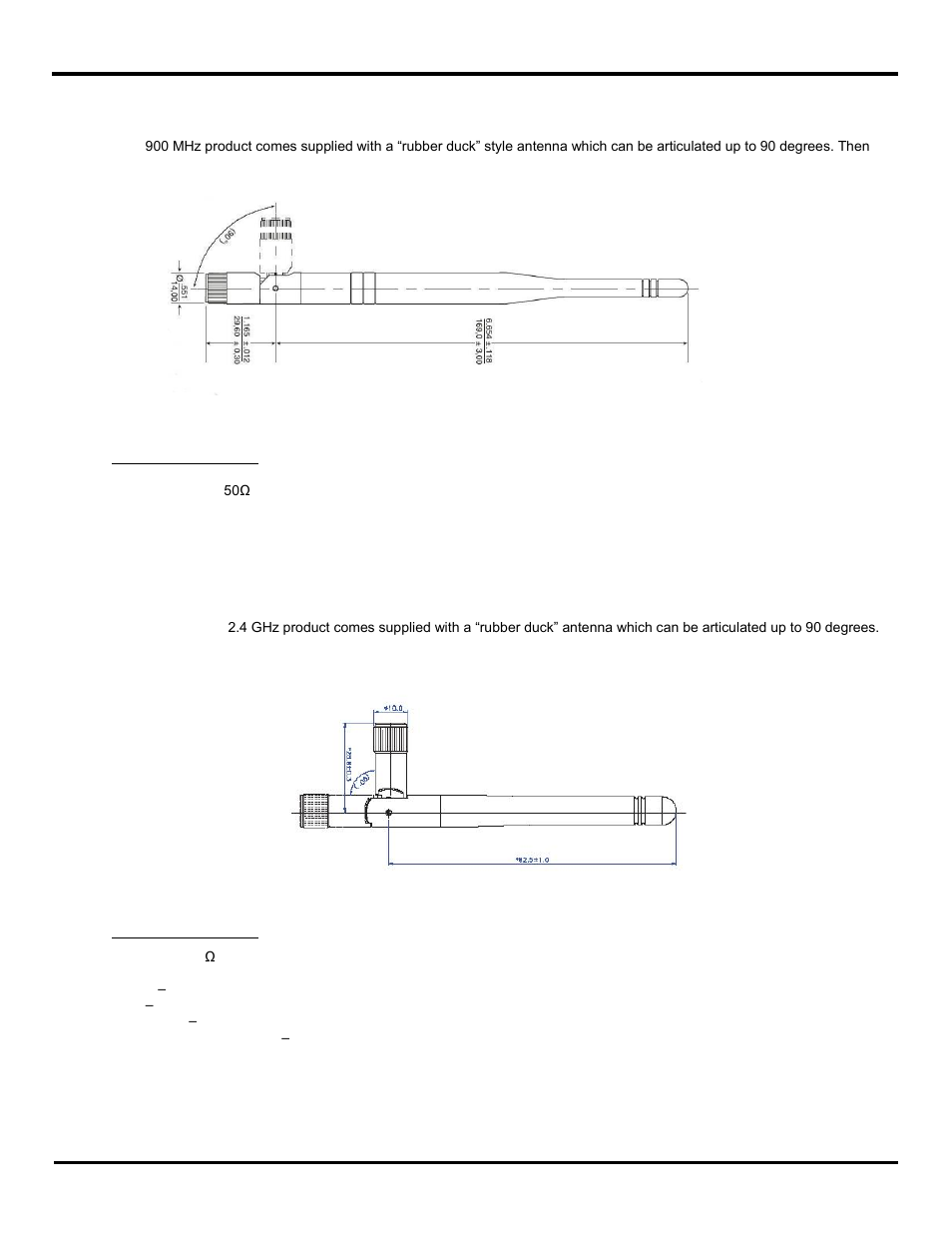 Supplied antenna, Upplied, Ntenna | 4 supplied antenna | B&B Electronics ZXT9-IOA-KIT - Manual User Manual | Page 22 / 75