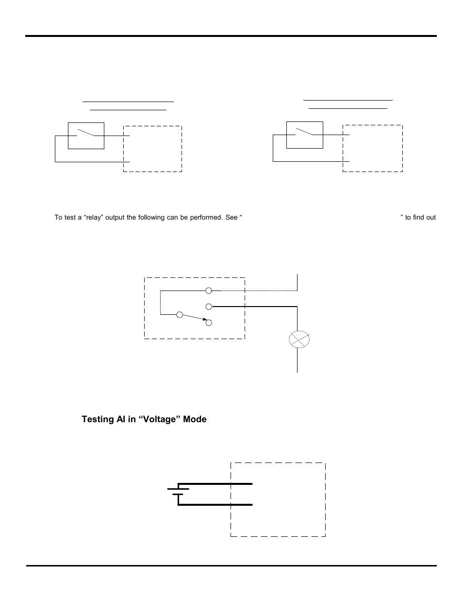 Testing di, Testing do (relay o/p), Testing ai in “voltage” mode | Ainx com, 1 testing di, 2 testing do (relay o/p), 3 testing ai in “voltage” mode | B&B Electronics ZXT9-IOA-KIT - Manual User Manual | Page 58 / 75