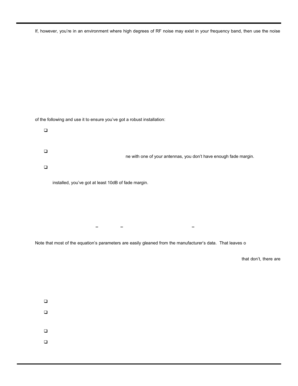 Fade margin, Remember your math, Rf attenuation and line of sight | B&B Electronics ZXT9-IOA-KIT - Manual User Manual | Page 69 / 75