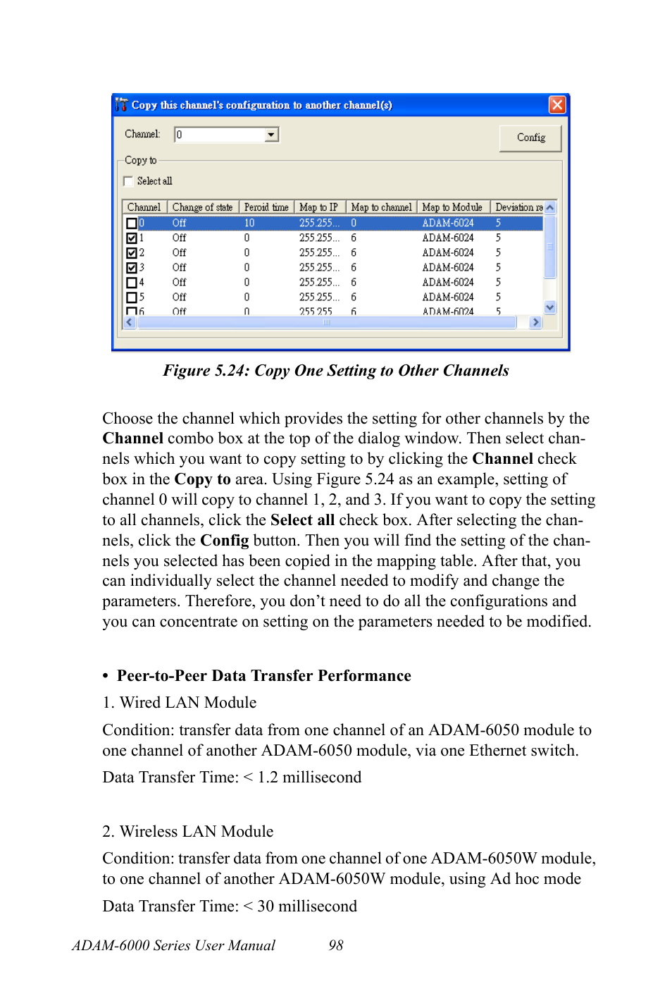 Figure 5.24: copy one setting to other channels, Figure 5.24:copy one setting to other channels | B&B Electronics ADAM-6066 - Manual User Manual | Page 108 / 272
