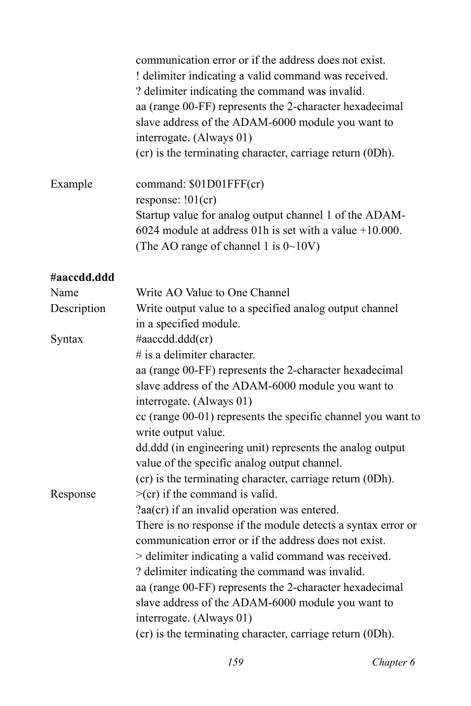 B&B Electronics ADAM-6066 - Manual User Manual | Page 169 / 272