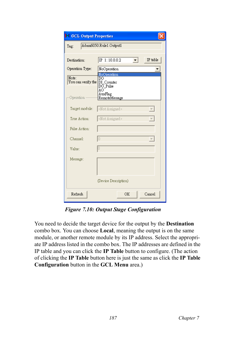 Figure 7.10: output stage configuration, Figure 7.10:output stage configuration | B&B Electronics ADAM-6066 - Manual User Manual | Page 197 / 272