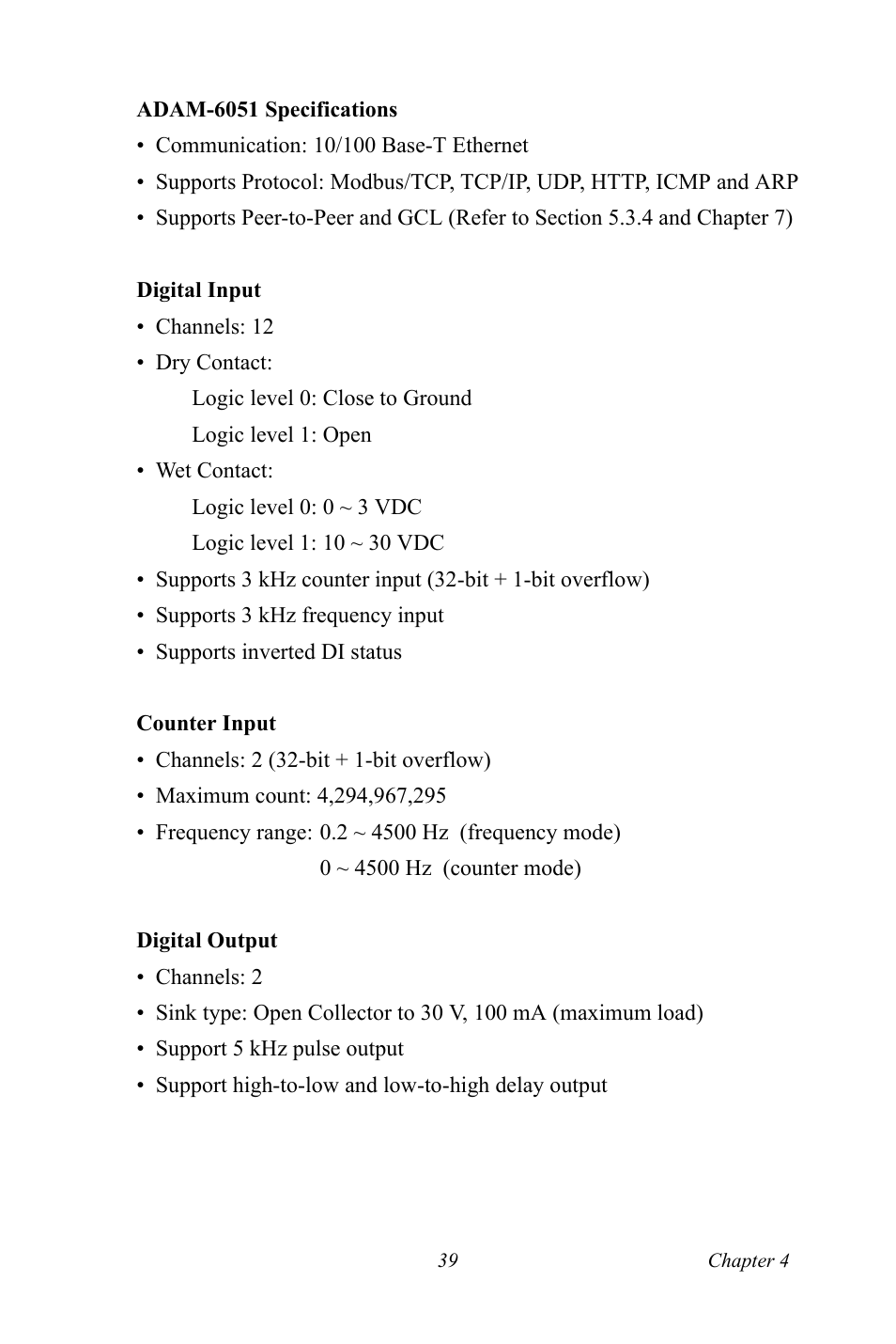 B&B Electronics ADAM-6066 - Manual User Manual | Page 49 / 272