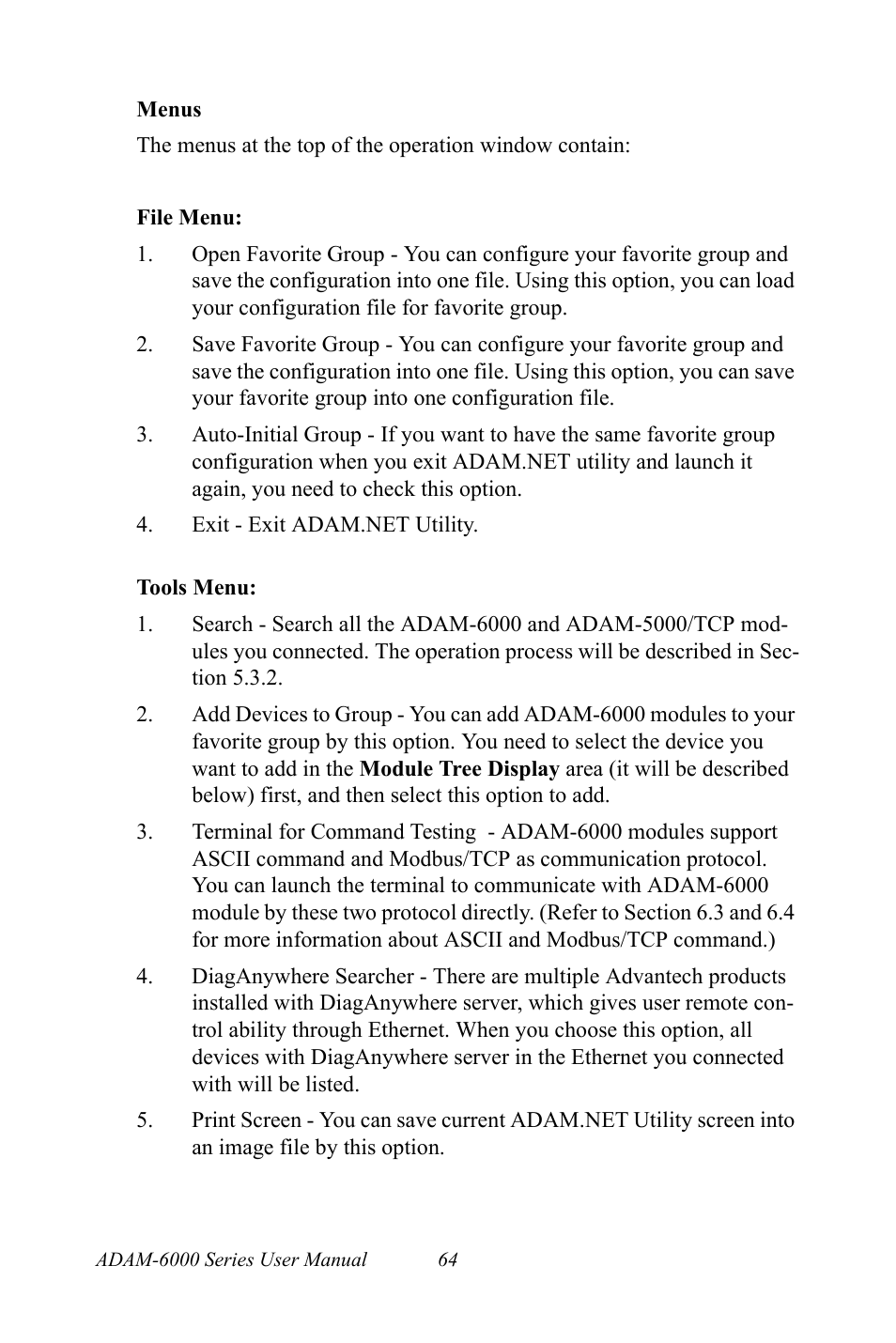 B&B Electronics ADAM-6066 - Manual User Manual | Page 74 / 272