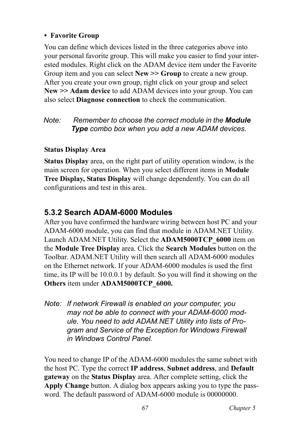 2 search adam-6000 modules, Search adam-6000 modules | B&B Electronics ADAM-6066 - Manual User Manual | Page 77 / 272