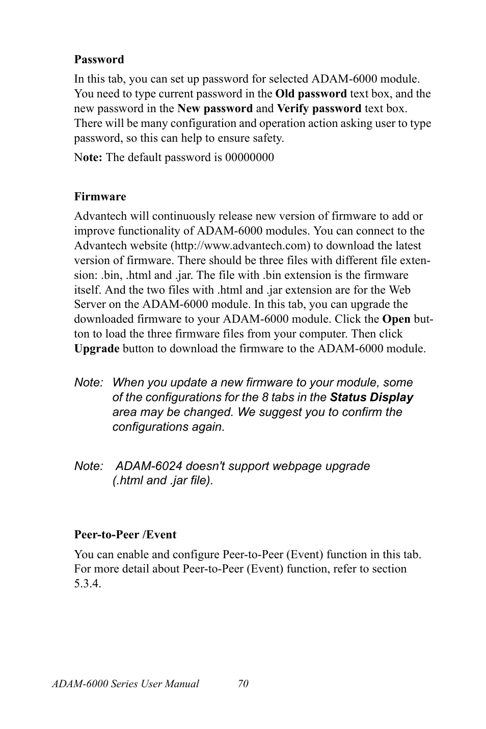 B&B Electronics ADAM-6066 - Manual User Manual | Page 80 / 272