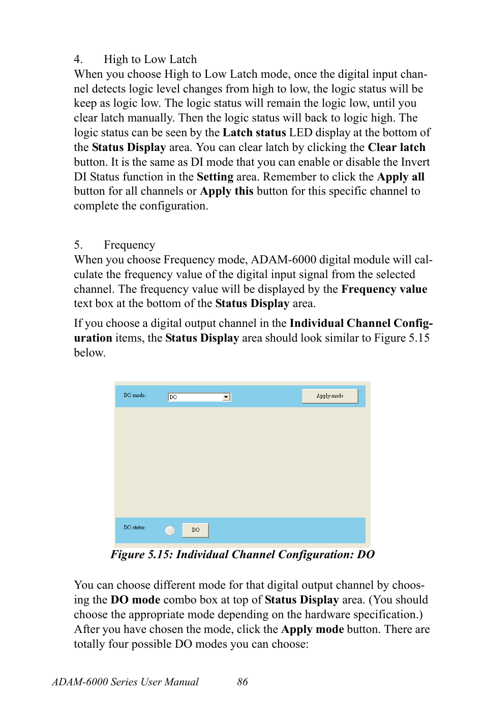 Figure 5.15: individual channel configuration: do, Figure 5.15:individual channel configuration: do | B&B Electronics ADAM-6066 - Manual User Manual | Page 96 / 272