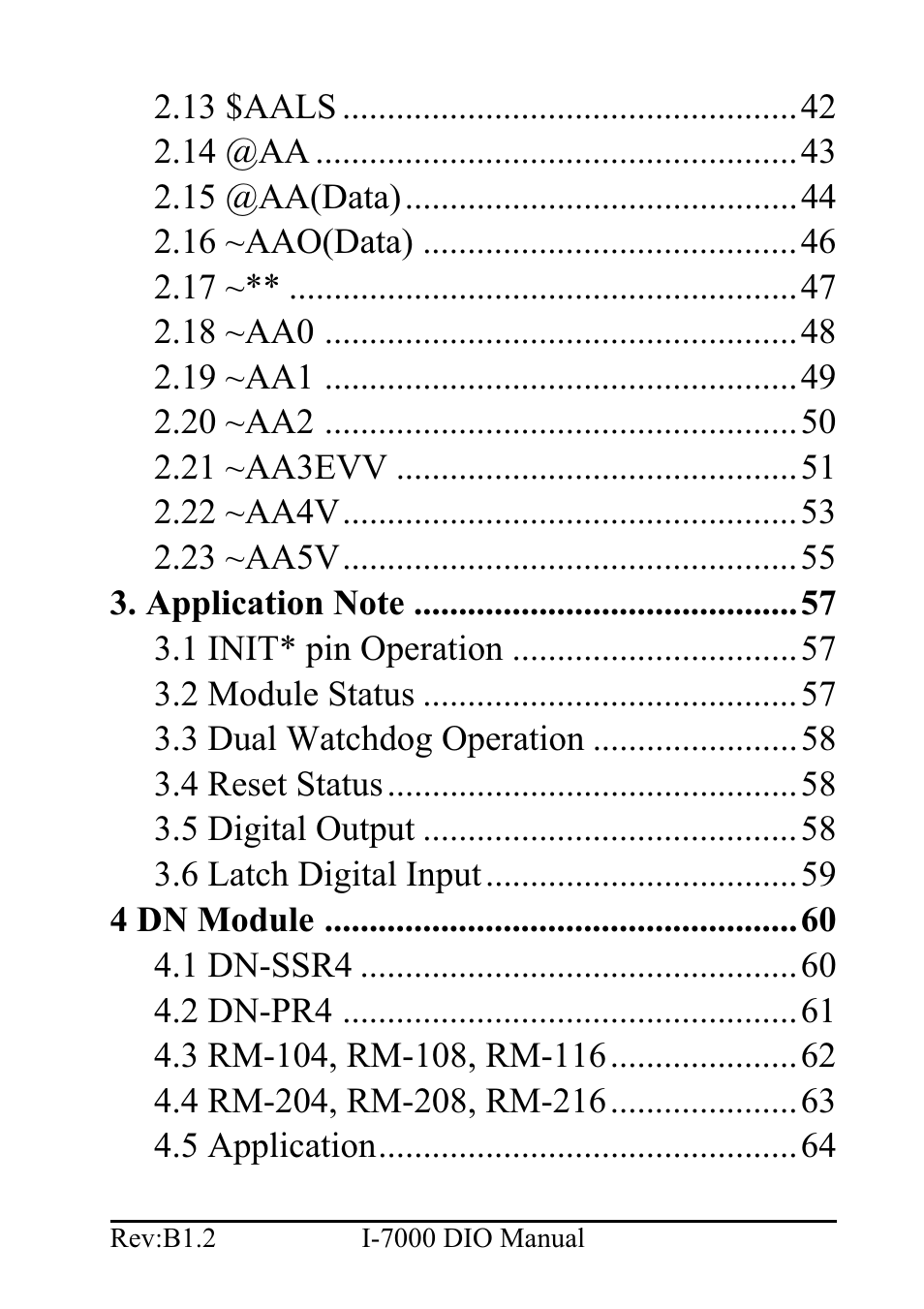 B&B Electronics I-7060 - Manual User Manual | Page 3 / 64