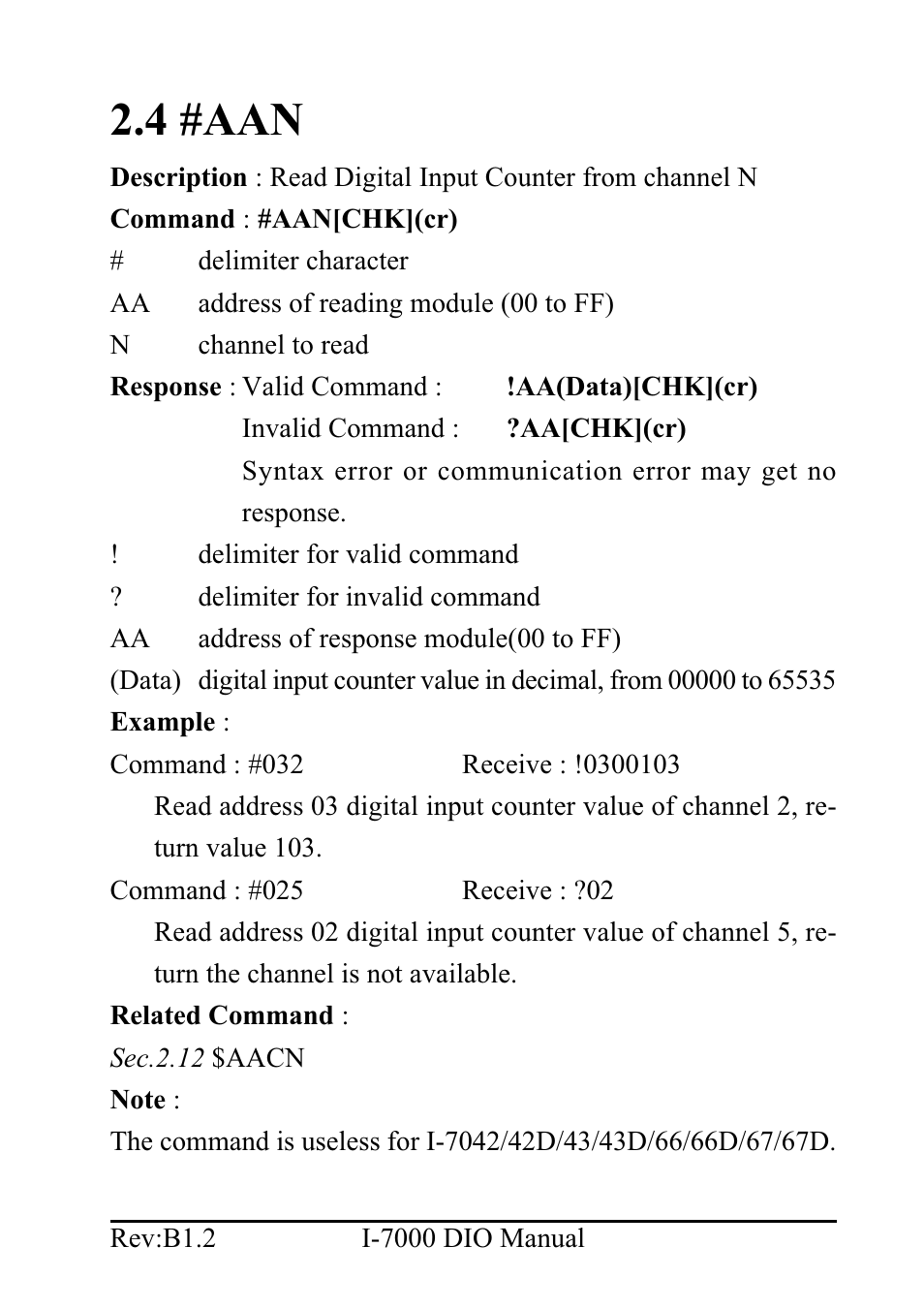 4 #aan | B&B Electronics I-7060 - Manual User Manual | Page 33 / 64