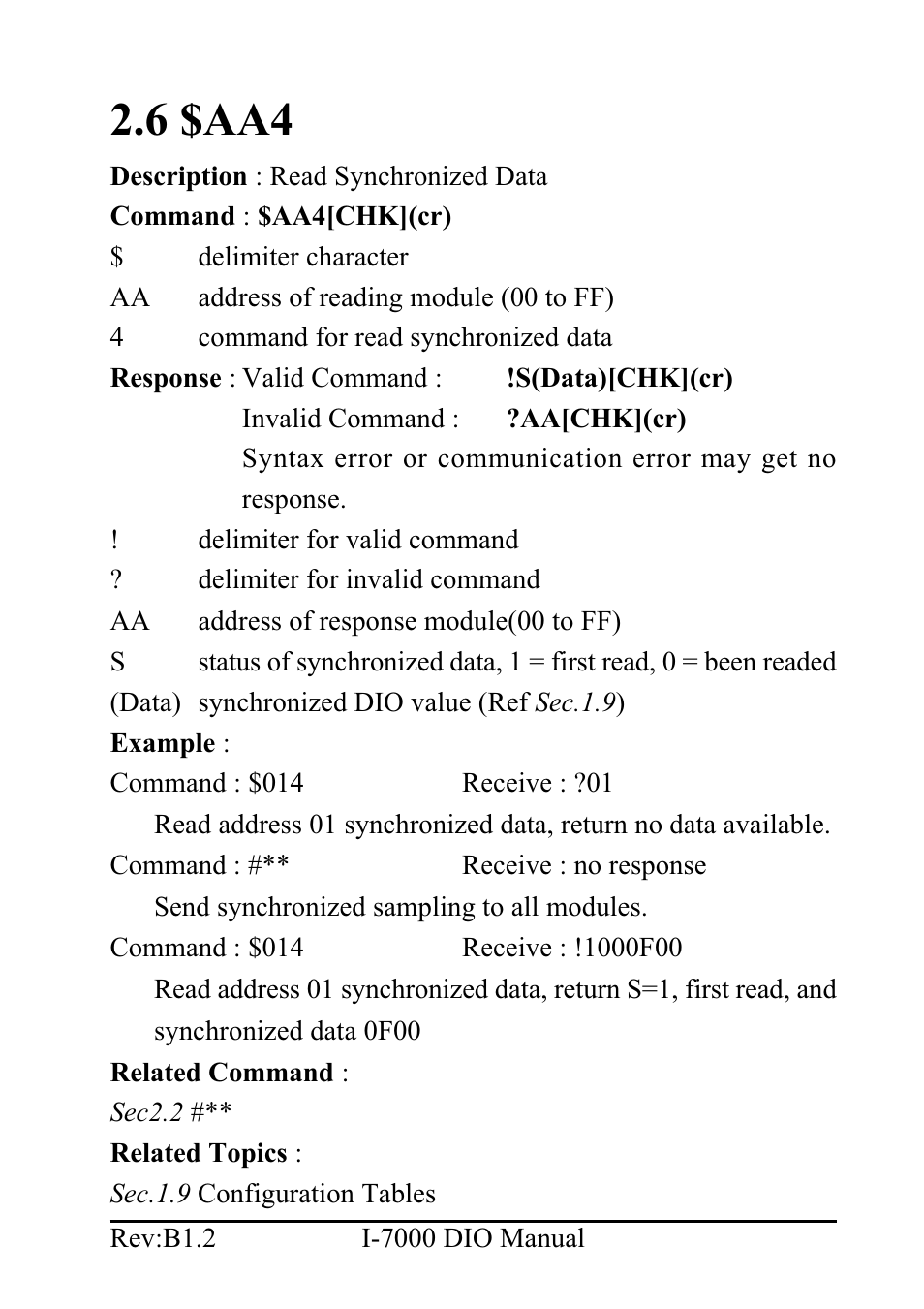 6 $aa4 | B&B Electronics I-7060 - Manual User Manual | Page 35 / 64