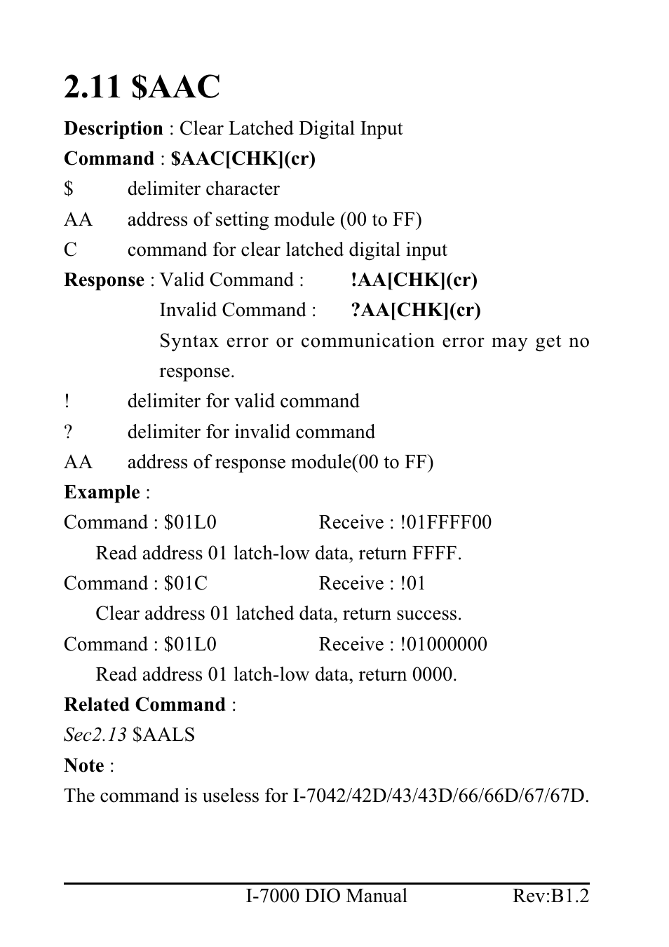 11 $aac | B&B Electronics I-7060 - Manual User Manual | Page 40 / 64