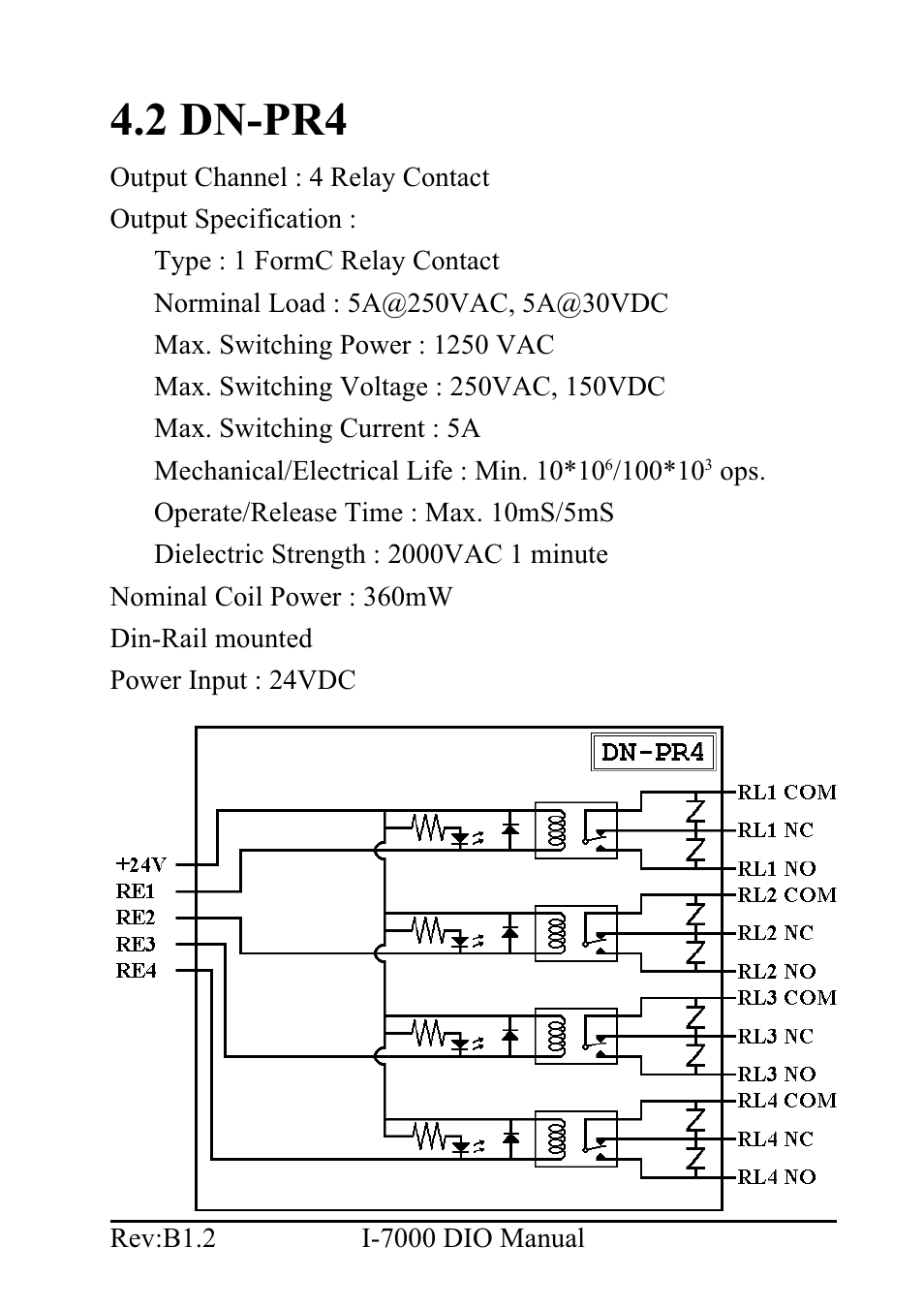 2 dn-pr4 | B&B Electronics I-7060 - Manual User Manual | Page 61 / 64