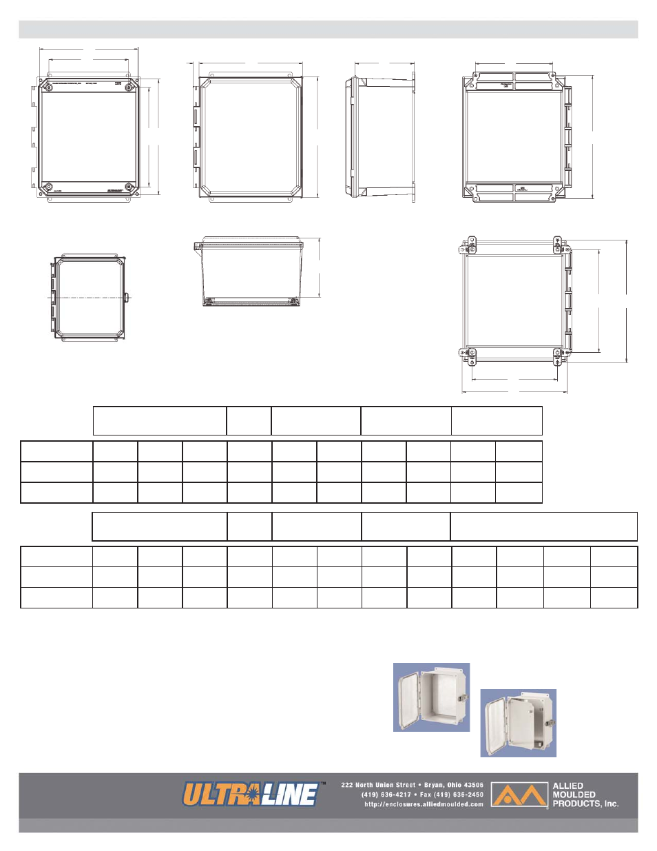 B&B Electronics AMU864 - Datasheet User Manual | Page 2 / 2