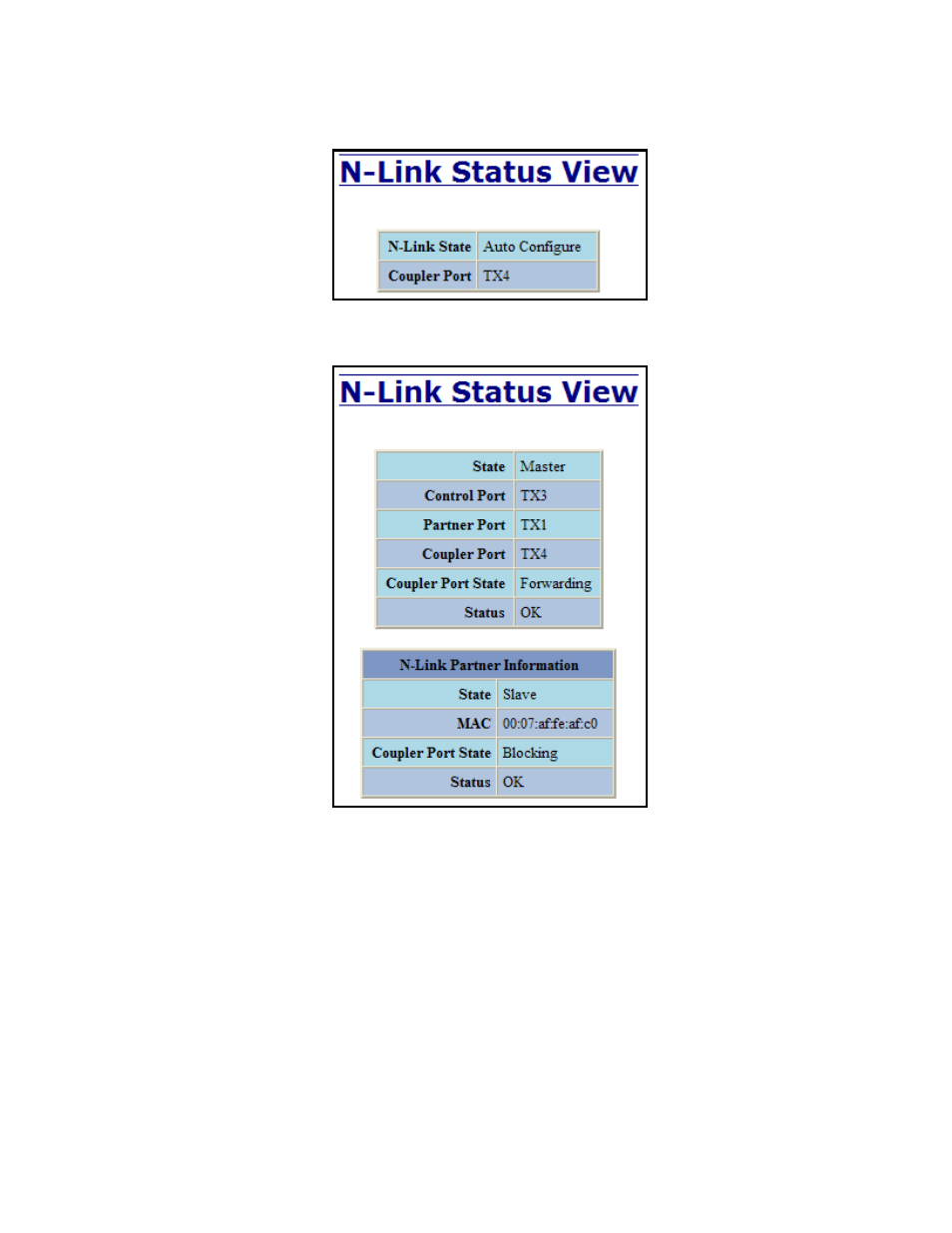 N-link – status, continued | B&B Electronics 714FX6-SC_ST - Manual User Manual | Page 94 / 154