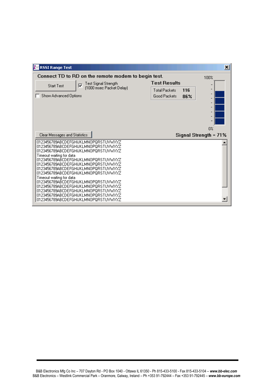 Roubleshoot, Test / troubleshoot | B&B Electronics ZP9D-115RM-LR - Manual User Manual | Page 16 / 54