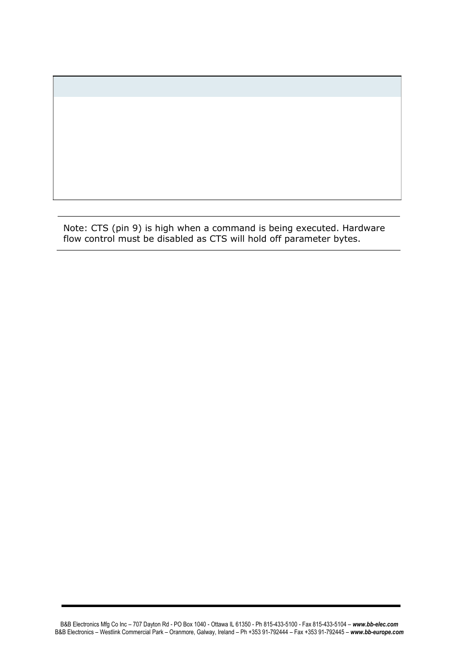 Inary, Ommands, Binary commands | B&B Electronics ZP9D-115RM-LR - Manual User Manual | Page 23 / 54