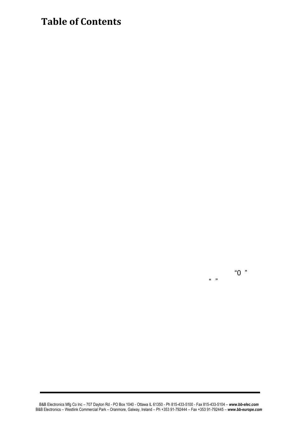 B&B Electronics ZP9D-115RM-LR - Manual User Manual | Page 3 / 54