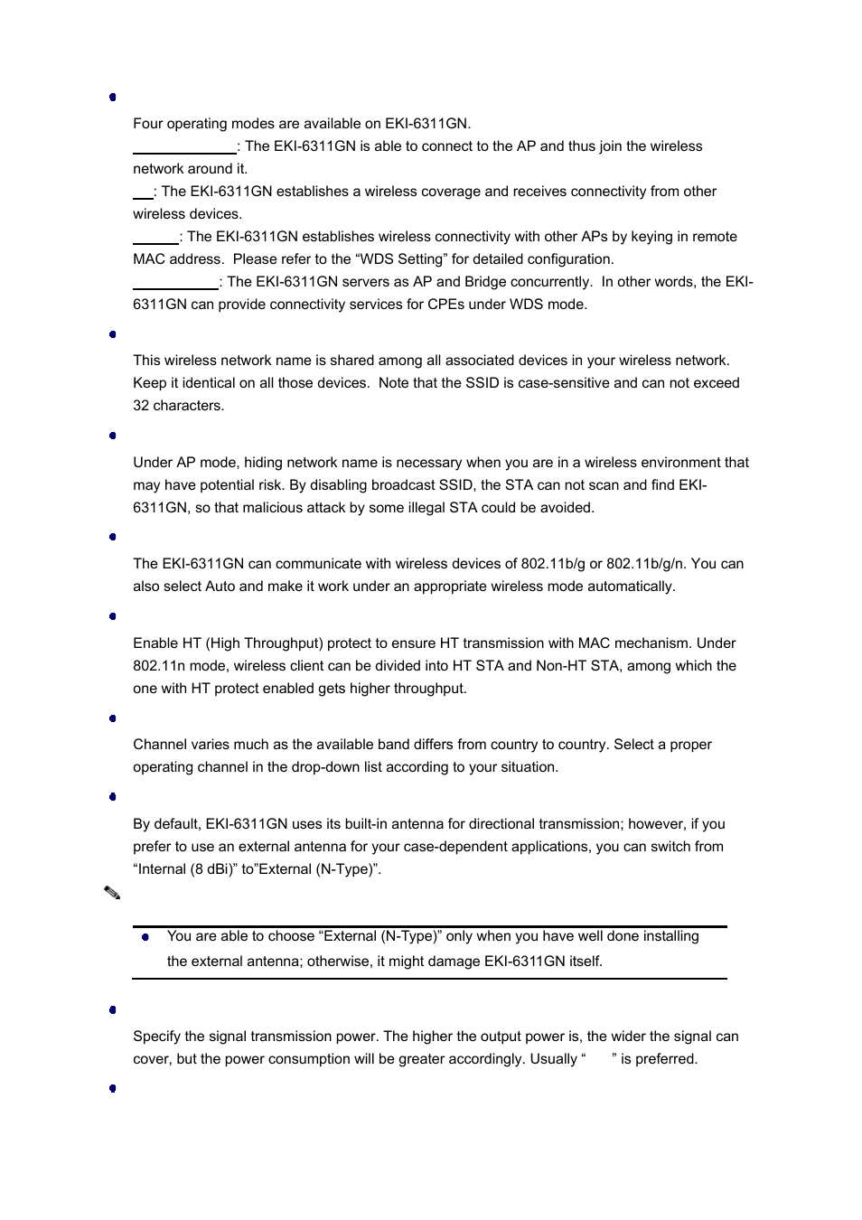 B&B Electronics EKI-6311GN-EU - Manual User Manual | Page 32 / 56