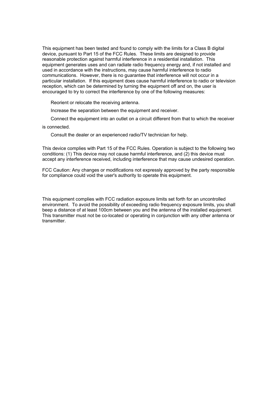 Fcc radiation exposure statement | B&B Electronics EKI-6311GN-EU - Manual User Manual | Page 4 / 56