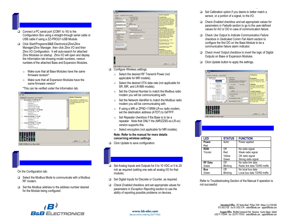 B&B Electronics ZZ24D-NA(NB,NC,ND)-SR - Quick Start Guide User Manual | Page 2 / 4