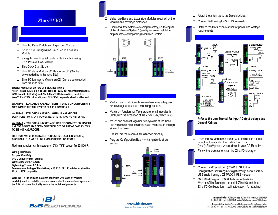 Quick start guide | B&B Electronics ZZ24D-NA(NB,NC,ND)-SR - Quick Start Guide User Manual | Page 3 / 4