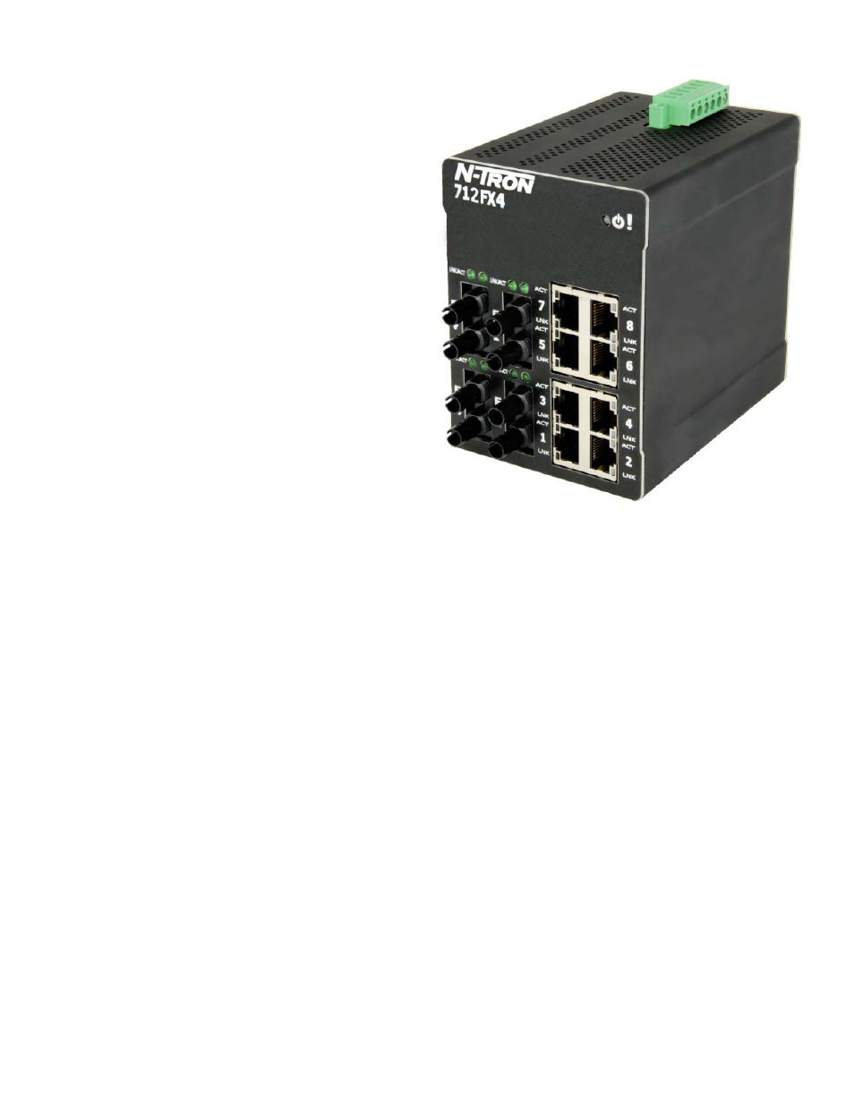 Key specifications (712fx4) | B&B Electronics 712FX4-SC_ST - Manual User Manual | Page 152 / 154