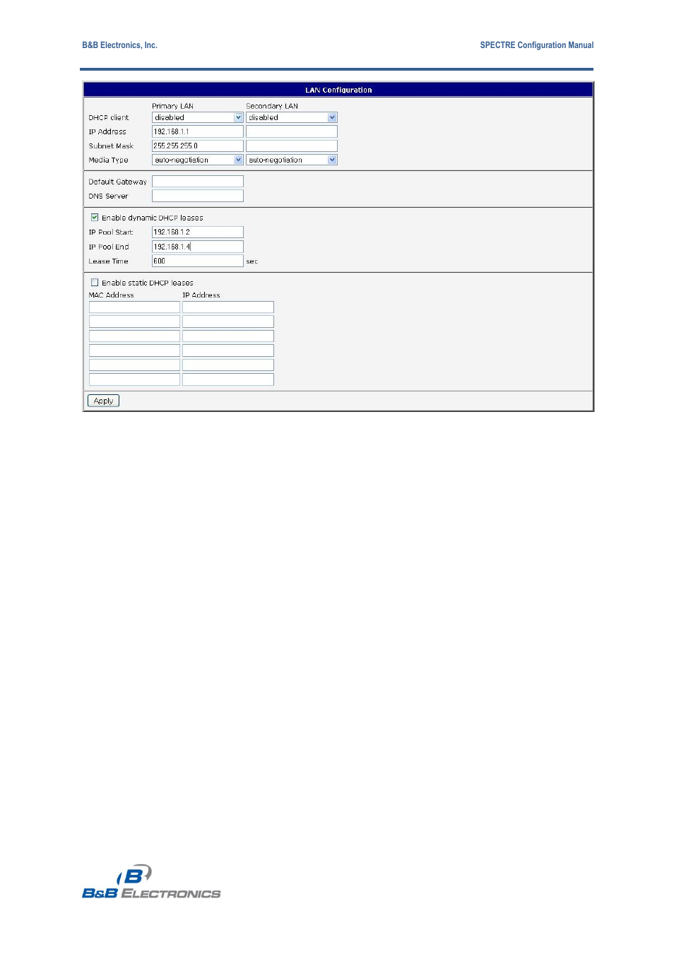 B&B Electronics RT3G-300_310_320_330_340-W - Configuration Manual User Manual | Page 19 / 79