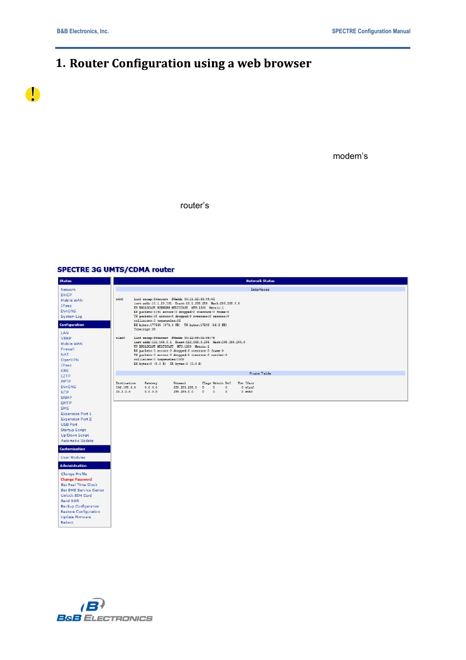 B&B Electronics RT3G-300_310_320_330_340-W - Configuration Manual User Manual | Page 9 / 79